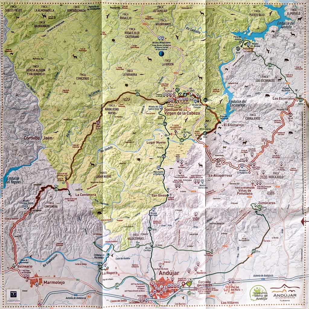 sierra de andujar faune